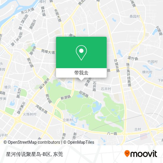 星河传说聚星岛-B区地图