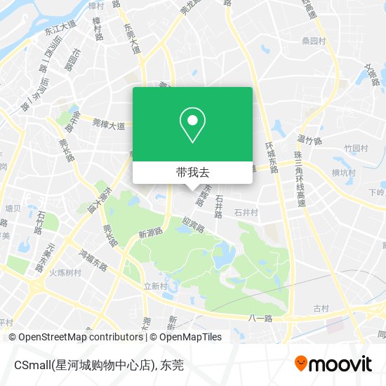 CSmall(星河城购物中心店)地图