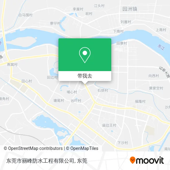 东莞市丽峰防水工程有限公司地图