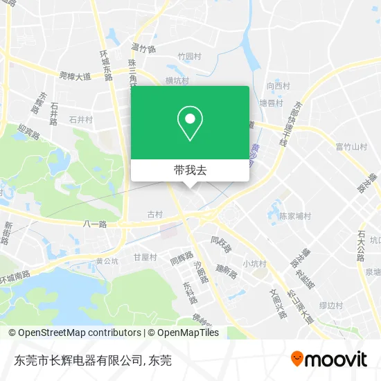 东莞市长辉电器有限公司地图