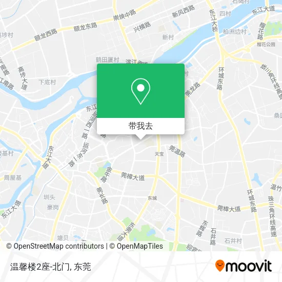 温馨楼2座-北门地图