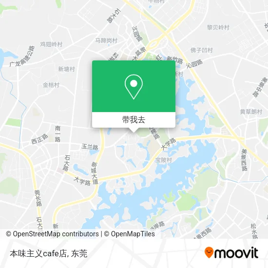 本味主义cafe店地图