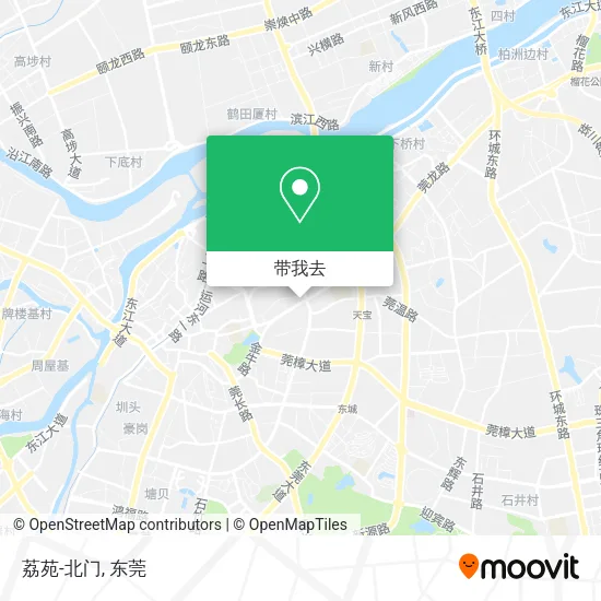 荔苑-北门地图