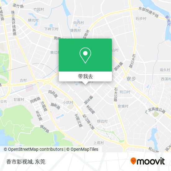 香市影视城地图