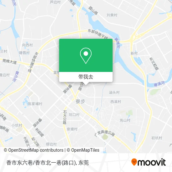 香市东六巷/香市北一巷(路口)地图