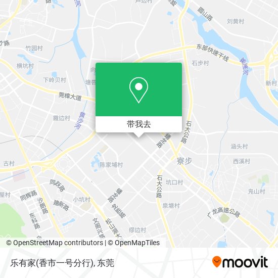 乐有家(香市一号分行)地图