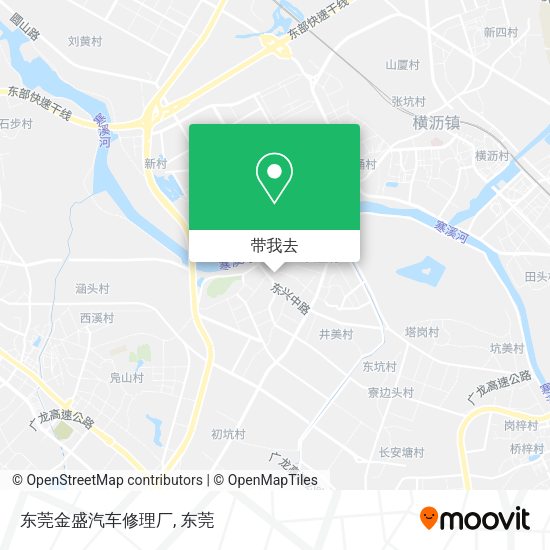 东莞金盛汽车修理厂地图