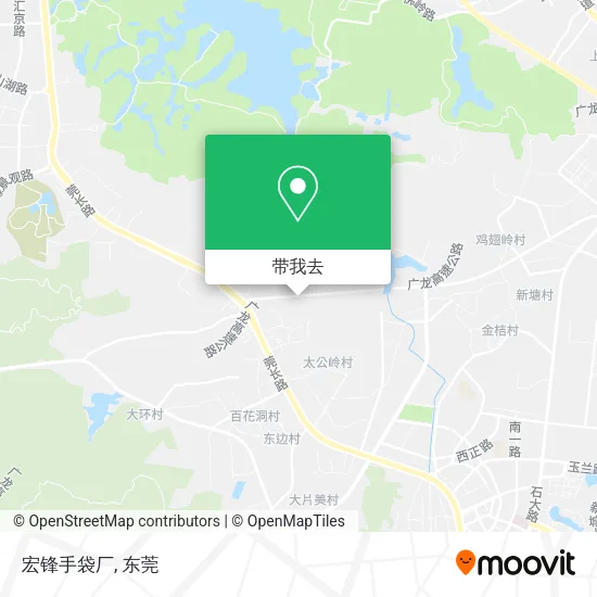 宏锋手袋厂地图