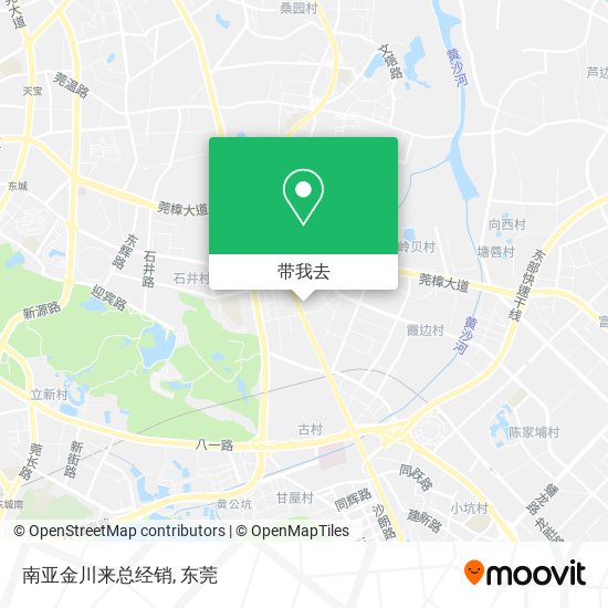 南亚金川来总经销地图