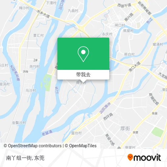 南丫组一街地图