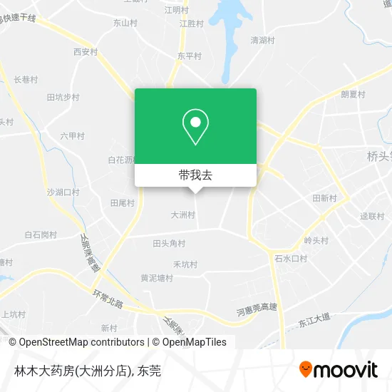 林木大药房(大洲分店)地图