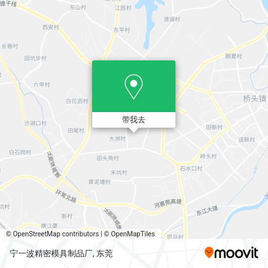 宁一波精密模具制品厂地图