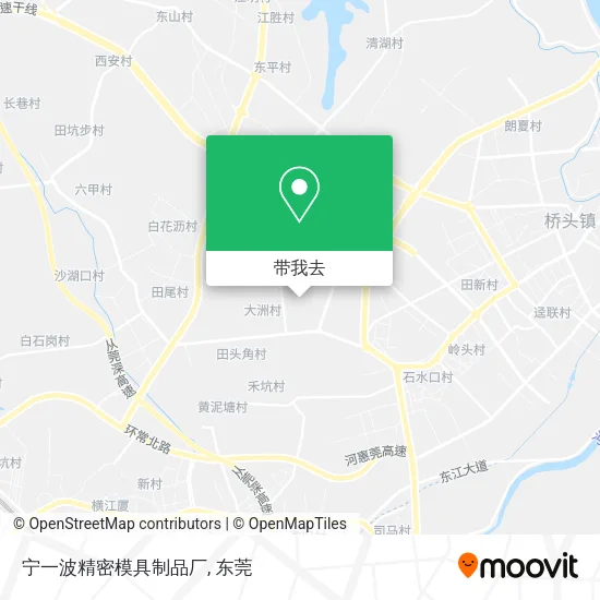 宁一波精密模具制品厂地图