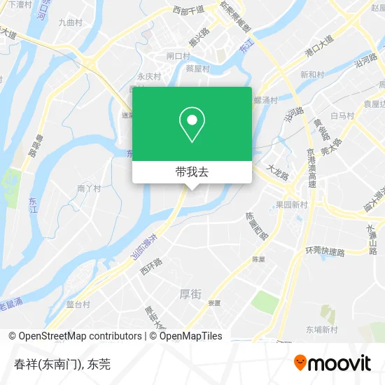 春祥(东南门)地图