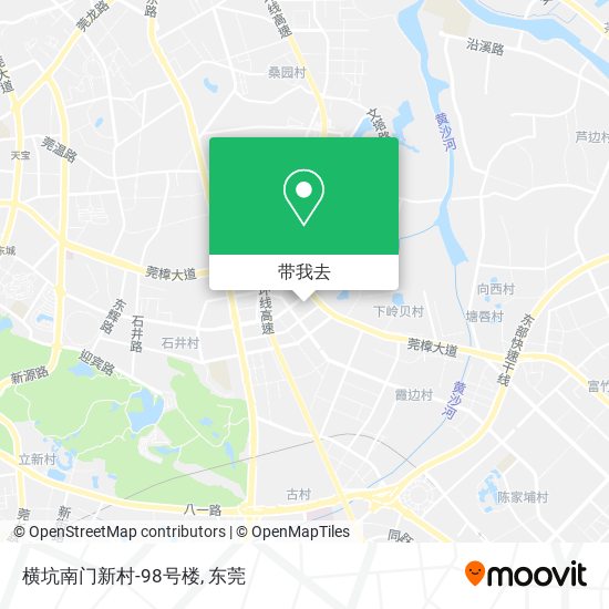 横坑南门新村-98号楼地图