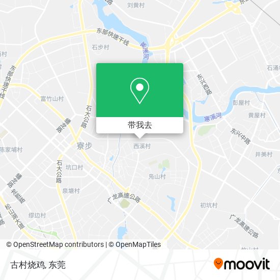 古村烧鸡地图