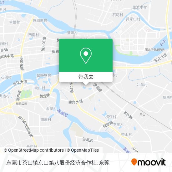 东莞市茶山镇京山第八股份经济合作社地图