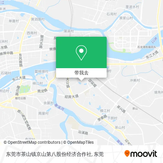 东莞市茶山镇京山第八股份经济合作社地图