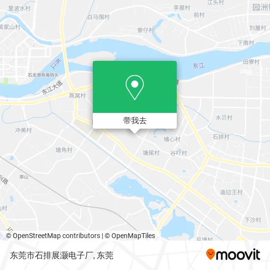 东莞市石排展灏电子厂地图