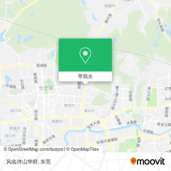 风临伴山华府地图