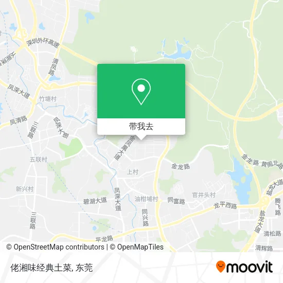 佬湘味经典土菜地图