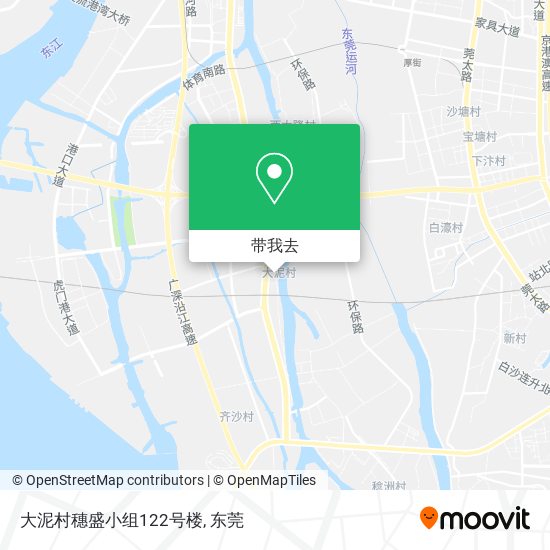 大泥村穗盛小组122号楼地图