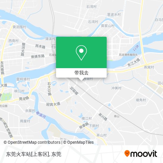 东莞火车站[上客区]地图