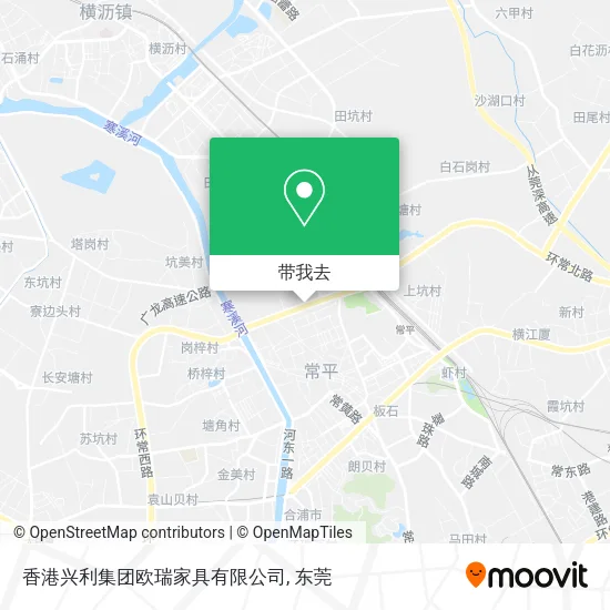 香港兴利集团欧瑞家具有限公司地图