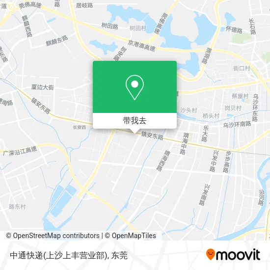 中通快递(上沙上丰营业部)地图