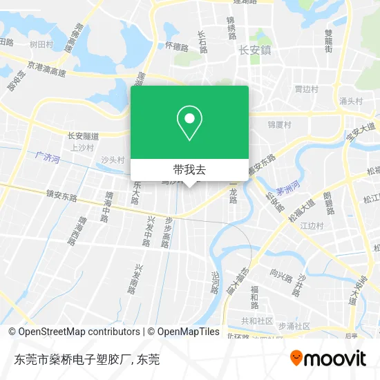 东莞市燊桥电子塑胶厂地图
