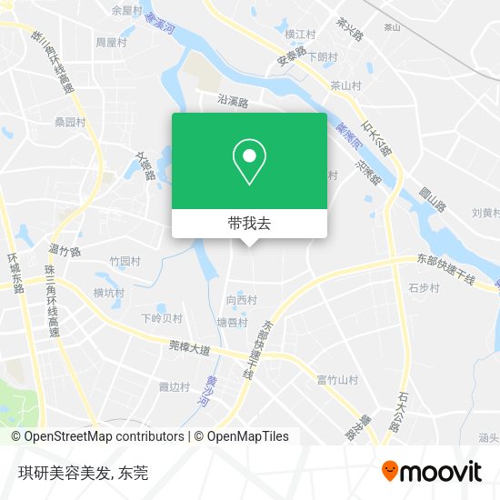 琪研美容美发地图
