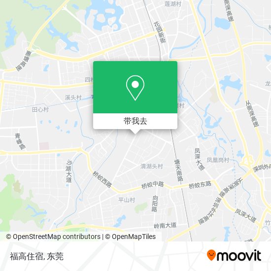 福高住宿地图
