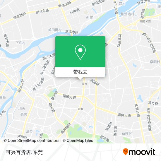 可兴百货店地图
