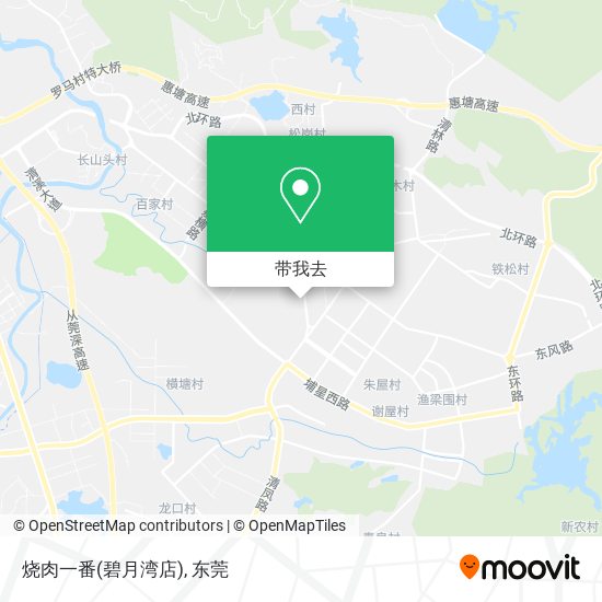 烧肉一番(碧月湾店)地图