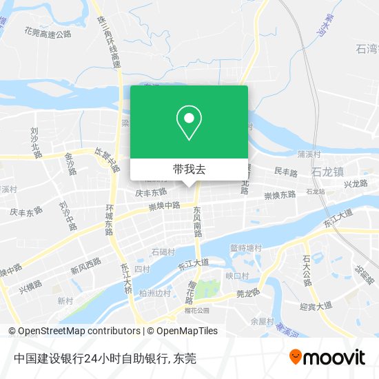 中国建设银行24小时自助银行地图