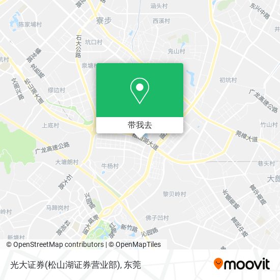 光大证券(松山湖证券营业部)地图