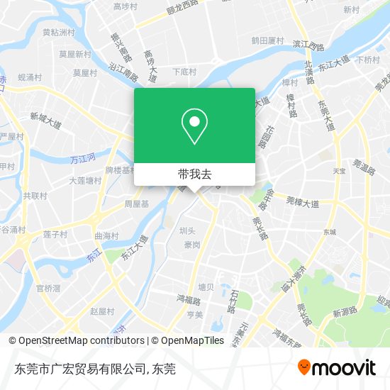 东莞市广宏贸易有限公司地图