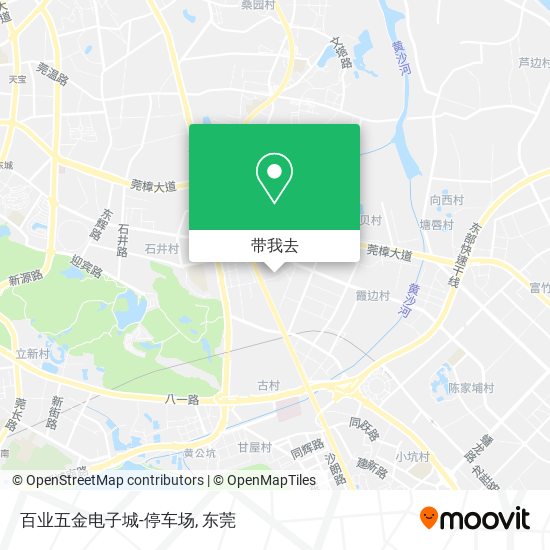 百业五金电子城-停车场地图