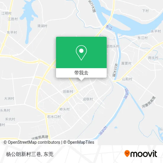 杨公朗新村三巷地图