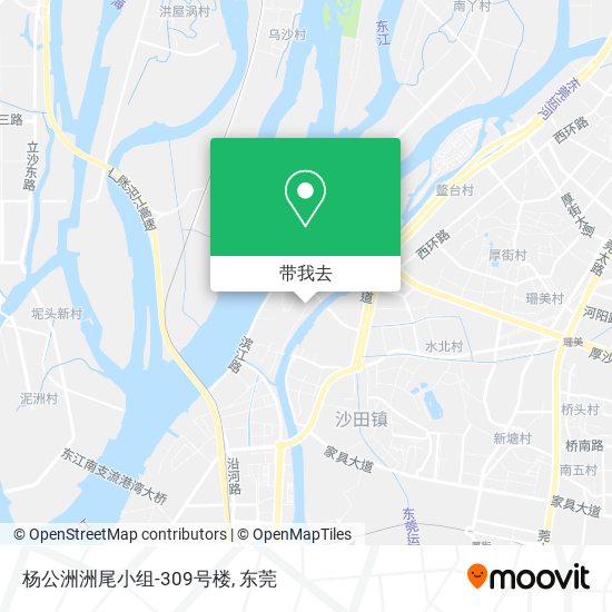 杨公洲洲尾小组-309号楼地图