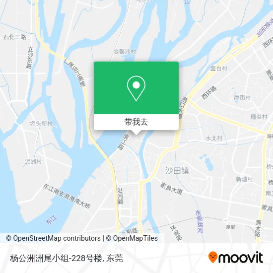 杨公洲洲尾小组-228号楼地图