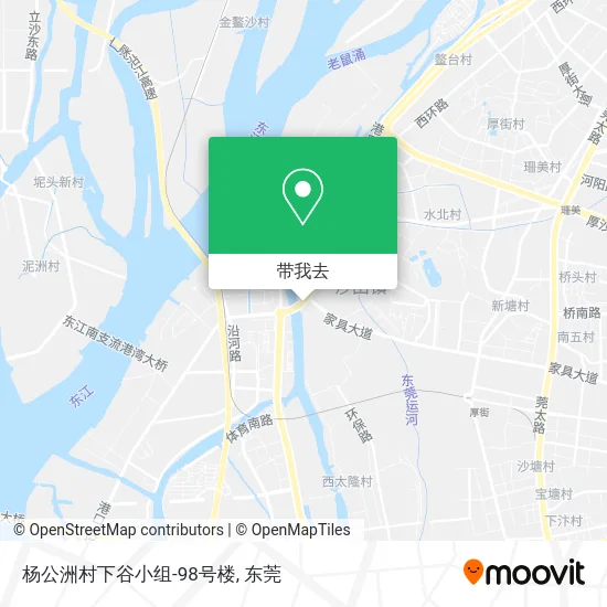 杨公洲村下谷小组-98号楼地图