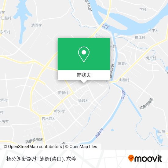 杨公朗新路/灯笼街(路口)地图
