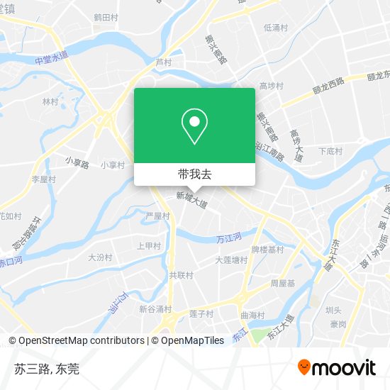 苏三路地图
