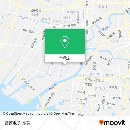 普苏电子地图