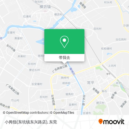 小拇指(东坑镇东兴路店)地图