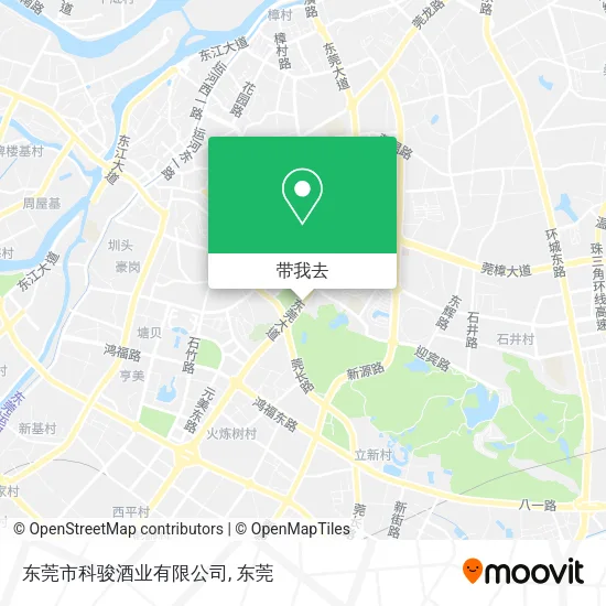 东莞市科骏酒业有限公司地图