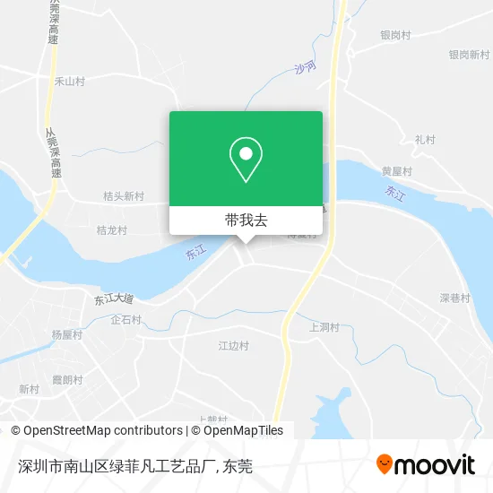 深圳市南山区绿菲凡工艺品厂地图