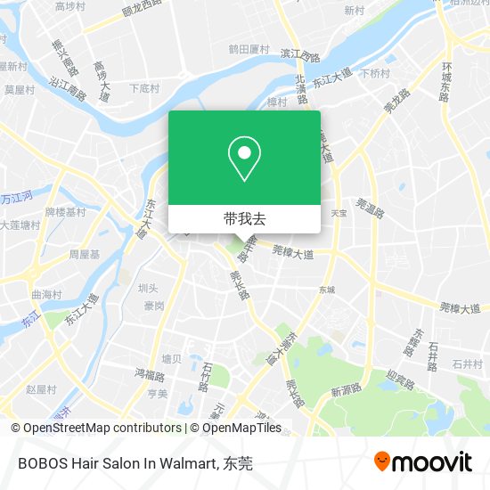 BOBOS Hair Salon In Walmart地图