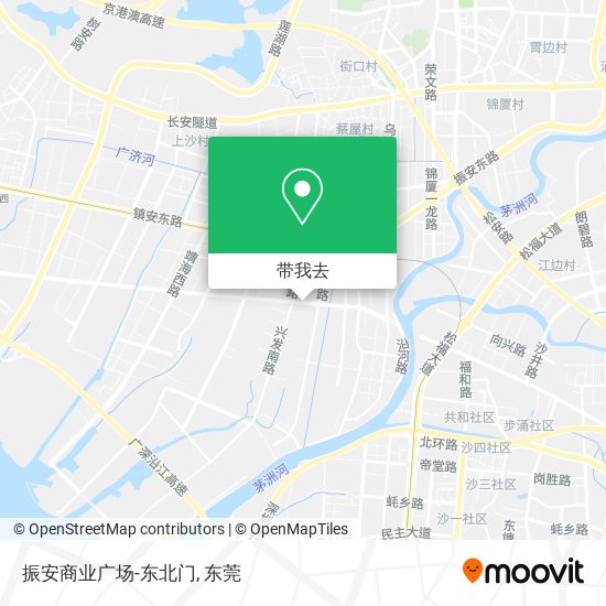 振安商业广场-东北门地图